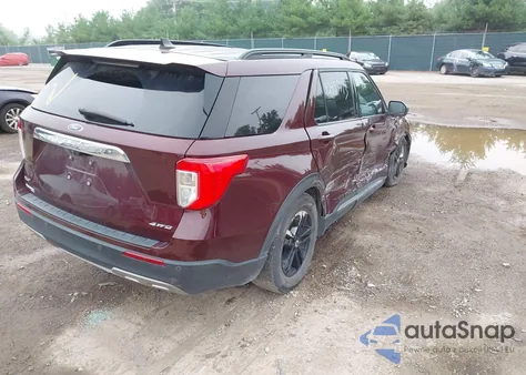 2022 Ford Explorer Xlt from USA, damaged, VIN 1FMSK8DH9NGA91653